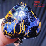 Pietersite Heart Pendant Necklace Cat Eye Love Namibia Jewelry