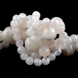 Moonstone Stone Beads Round Loose Spacer for Jewelry Making 6/8/10/12mm