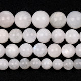 Moonstone Stone Beads Round Loose Spacer for Jewelry Making 6/8/10/12mm
