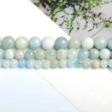 Natural Morganite Aquamarine Beads 6mm 8mm DIY Accessory For Jewelry Making