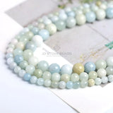 Natural Morganite Aquamarine Beads 6mm 8mm DIY Accessory For Jewelry Making