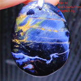 Pietersite Chatoyant Pendant Necklace Namibia Yellow Cat Eye AAAAAA