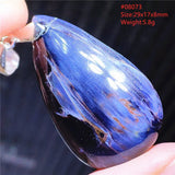 Yellow Pietersite Pendant Cat Eye Water Drop Oval Namibia