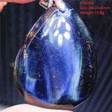 Yellow Pietersite Pendant Cat Eye Water Drop Oval Namibia