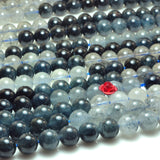 Rutilated Quartz Smooth Round Beads for Bracelet Making