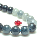 Rutilated Quartz Smooth Round Beads for Bracelet Making