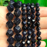 Natural Sand Stone Faceted Spacer Beads 15'' Pick Size 6 8 10mm