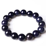 Natural Sand Stone Stretch Bracelet Retro Jewelry