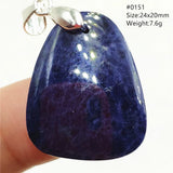 Sapphire Water Drop Pendant Necklace AAAAAA