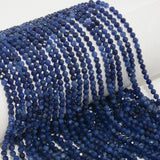 Sodalite Faceted Round Beads 3.2mm