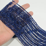 Sodalite Faceted Round Beads 3.2mm
