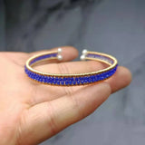 Spinel Bead Bracelet Freshwater Pearl 14K Bangle Charm Healing