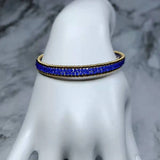 Spinel Bead Bracelet Freshwater Pearl 14K Bangle Charm Healing