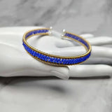 Spinel Bead Bracelet Freshwater Pearl 14K Bangle Charm Healing