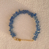 Stone Bead Bracelet Braided Fine Jewelry Gift
