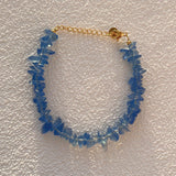 Stone Bead Bracelet Braided Fine Jewelry Gift