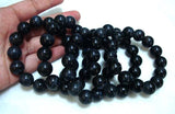 Tiger Eye 14mm Round Beads Bracelet for Women and Men