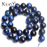 Tiger Eye Stone Beads Round Beads 15in Pick Size 6.8.10.12mm Diy Bracelet