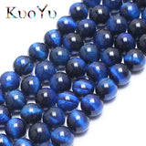 Tiger Eye Stone Beads Round Beads 15in Pick Size 6.8.10.12mm Diy Bracelet