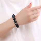 Tiger Eye Stone Bracelet 6-12mm Beads Crystal Bracelet for Men and Women