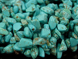 Natural Turquoise Chip Beads 35'' 5 Strands/Pack