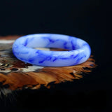 Jade Bangle Bracelet Chinese Hand-Carved Charm Jewellery Amulet
