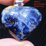 Yellow Pietersite Pendant Heart Cat Eye Jewelry