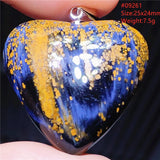 Yellow Pietersite Pendant Heart Cat Eye Jewelry