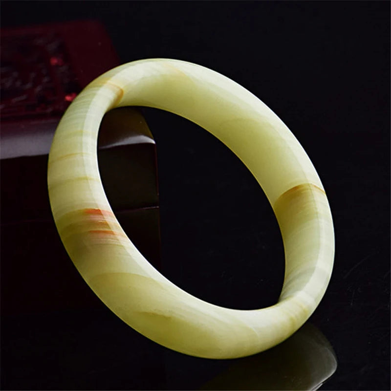 Wood Grain Wide Strip Bracelet Jewelry Men and Women