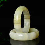 Wood Grain Wide Strip Bracelet Jewelry Men and Women