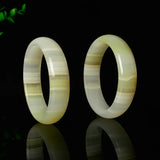Wood Grain Wide Strip Bracelet Jewelry Men and Women