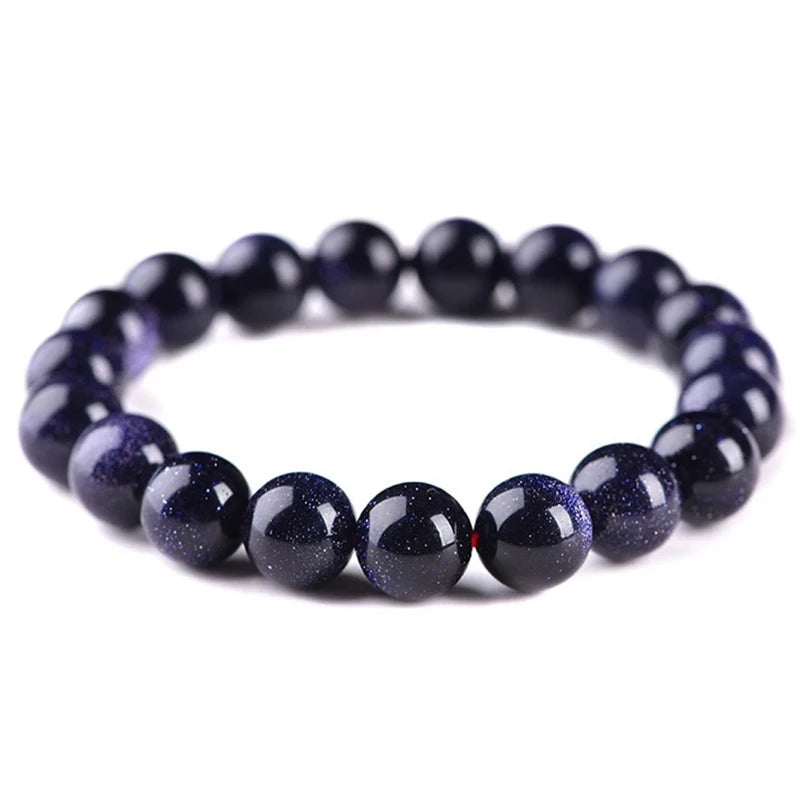 Natural Sand Bracelet Beaded Jewelry Men Women