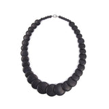 Boho Turquoises Stone Beads Necklace Round Spacer Pendant Jewelry