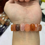 Botswana Agate/Sardonyx Stone Bracelet Gemstone Bangle Jewelry