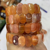 Botswana Agate/Sardonyx Stone Bracelet Gemstone Bangle Jewelry