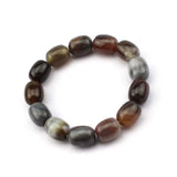Natural Botswana Agate/Sardonyx Stone Beads Bracelet