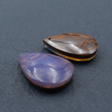 Boulder Opal Opalite Gemstone Earrings 25x18mm