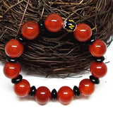 Red Agate Women's Amulet Bodhisattva Spell Bracelet