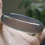 Brazilian Agate Smoke Gray Ice Chalcedony Bracelet Women's Jewelry