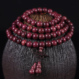 Brazilian Violet Basswood Bracelet Beads