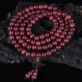 Brazilian Violet Basswood Bracelet Beads