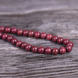 Brazilian Violet Basswood Bracelet Beads