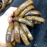 Bronzite Stone Beads Bracelet for Woman