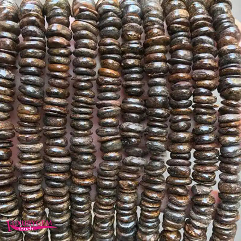 Bronzite Stone Beads 8-10mm Chip Shape DIY Jewelry Making