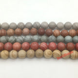 Natural Wood Stone Beads 6 8 10MM for Jewelry Making