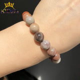 Natural Brown Wood Jaspers Stone Beads 6-12mm