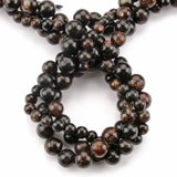 Natural Brown Phlogopite Mineral Beads 6/8/10mm Round Loose Stone Beads