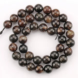 Natural Brown Phlogopite Mineral Beads 6/8/10mm Round Loose Stone Beads