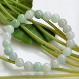 Burma Green Jade Bracelet 6/8/10MM Beads Gemstone Bangle