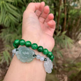 Natural Burma Jade Bracelet for Women Myanmar Jadeite Green Real